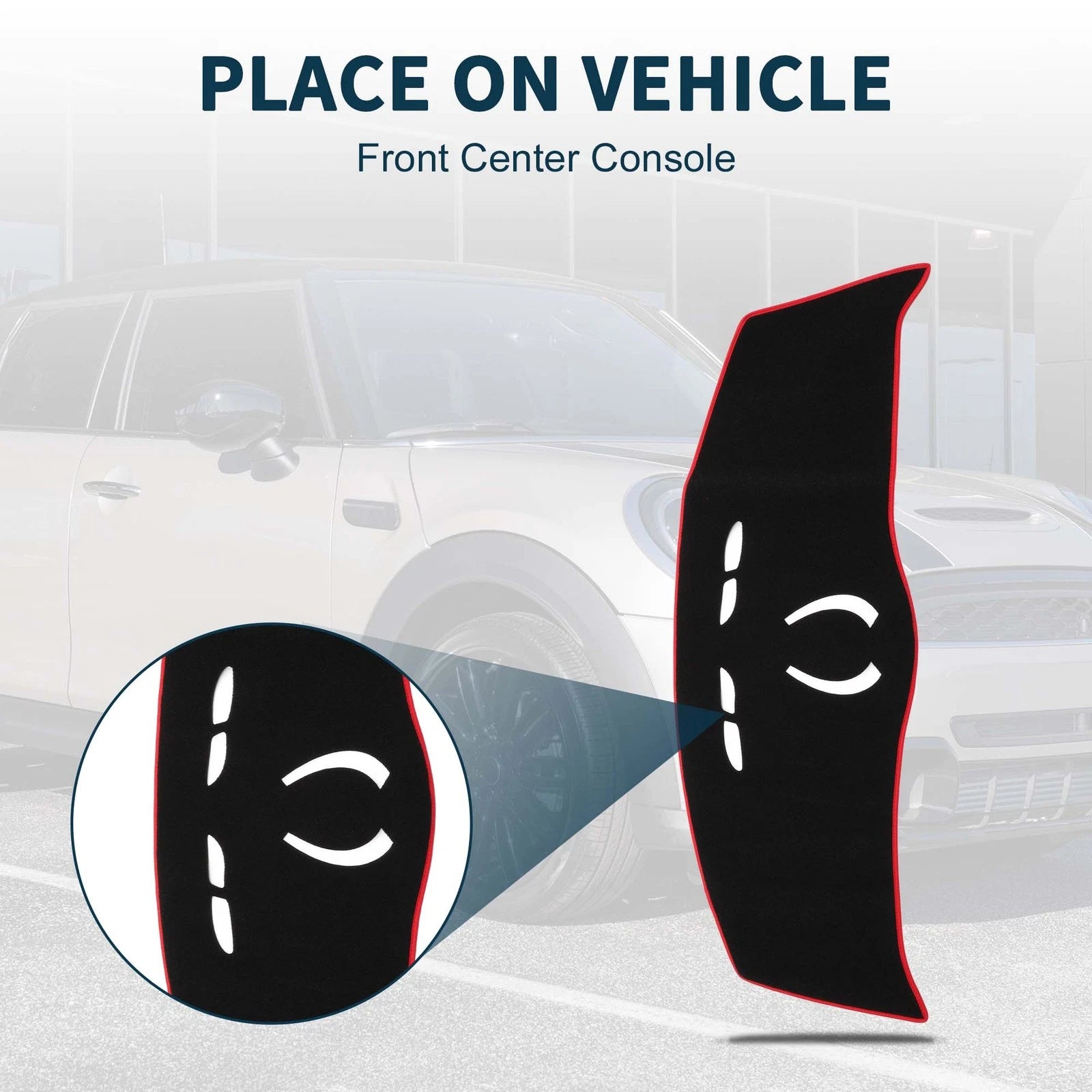 Dash Cover Mat Replacement for BMW Mini Cooper (MINI) F55 F56 2014–2024