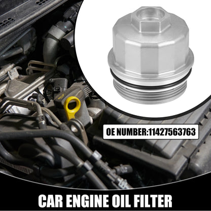 Oil Engine Filter Housing Cap Cover No. 11427563763 for MINI Convertible (2004–2020)