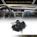 HVAC Heater Blend Door Actuator Replacement for Toyota Camry (2001–2004)