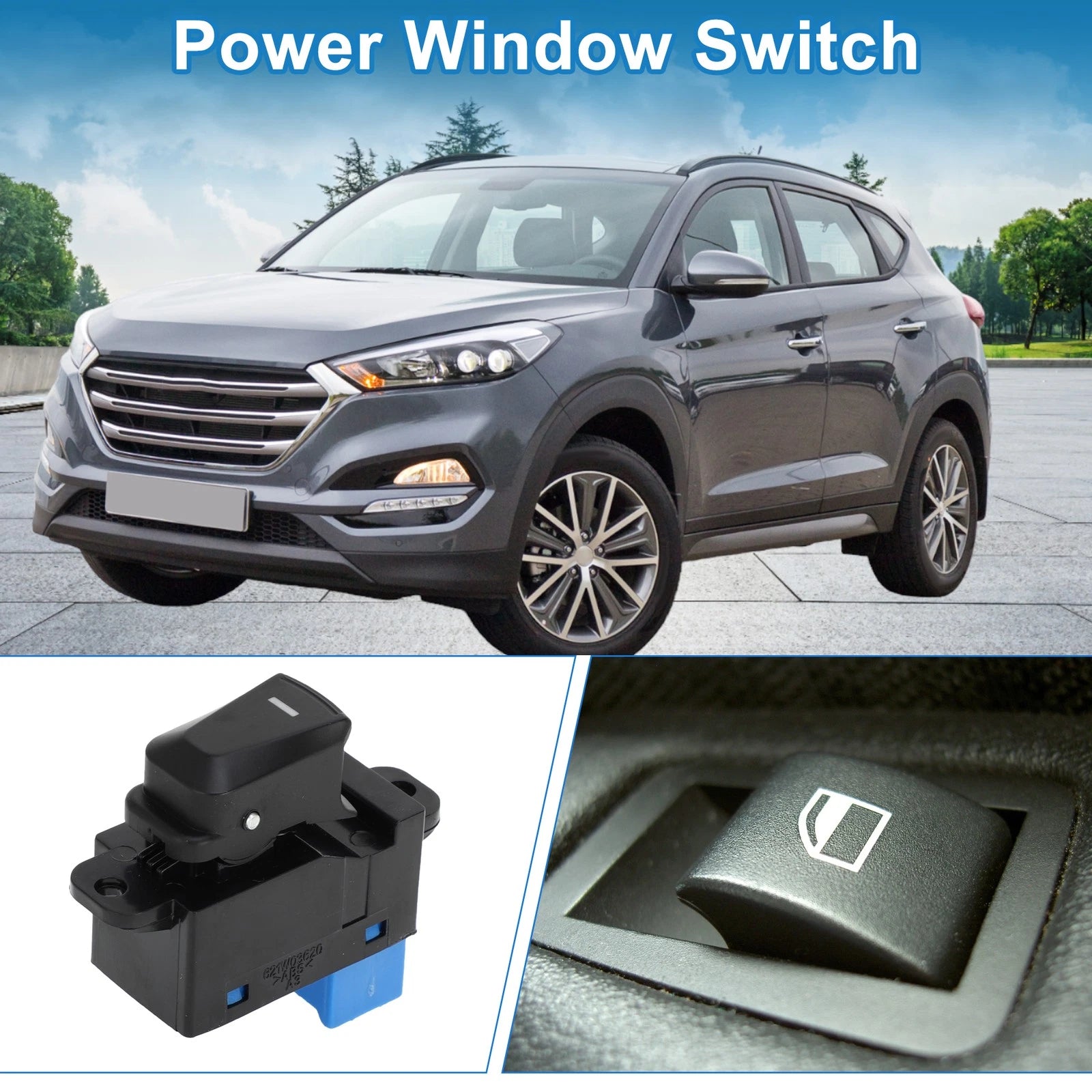 Passenger Side Power Window Switch for Hyundai ix35 (2010–2014)