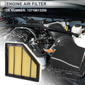 Engine Air Filter Replacement for BMW 530i Base 2.0L (2018–2020)