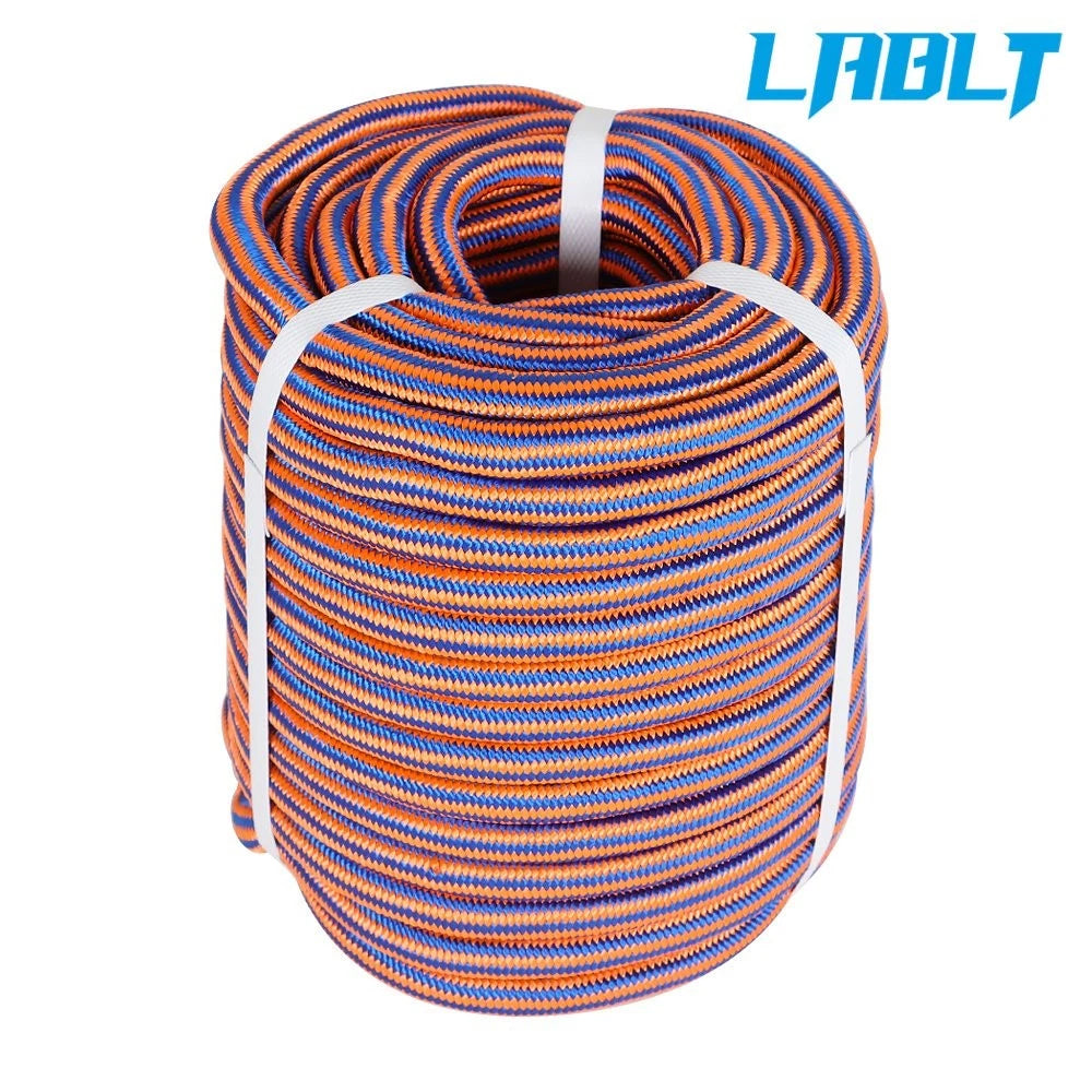 Braided Polyester Arborist Rigging Rope 1/2" x 100' for Garden