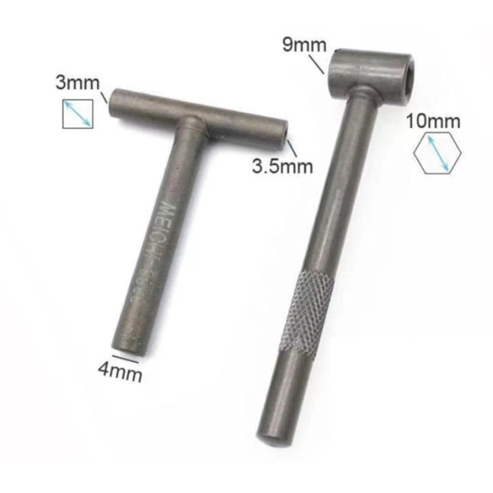 4PCS Motorcycle Valve Adjustment Tool Set with Feeler Gauge for Motorcycles