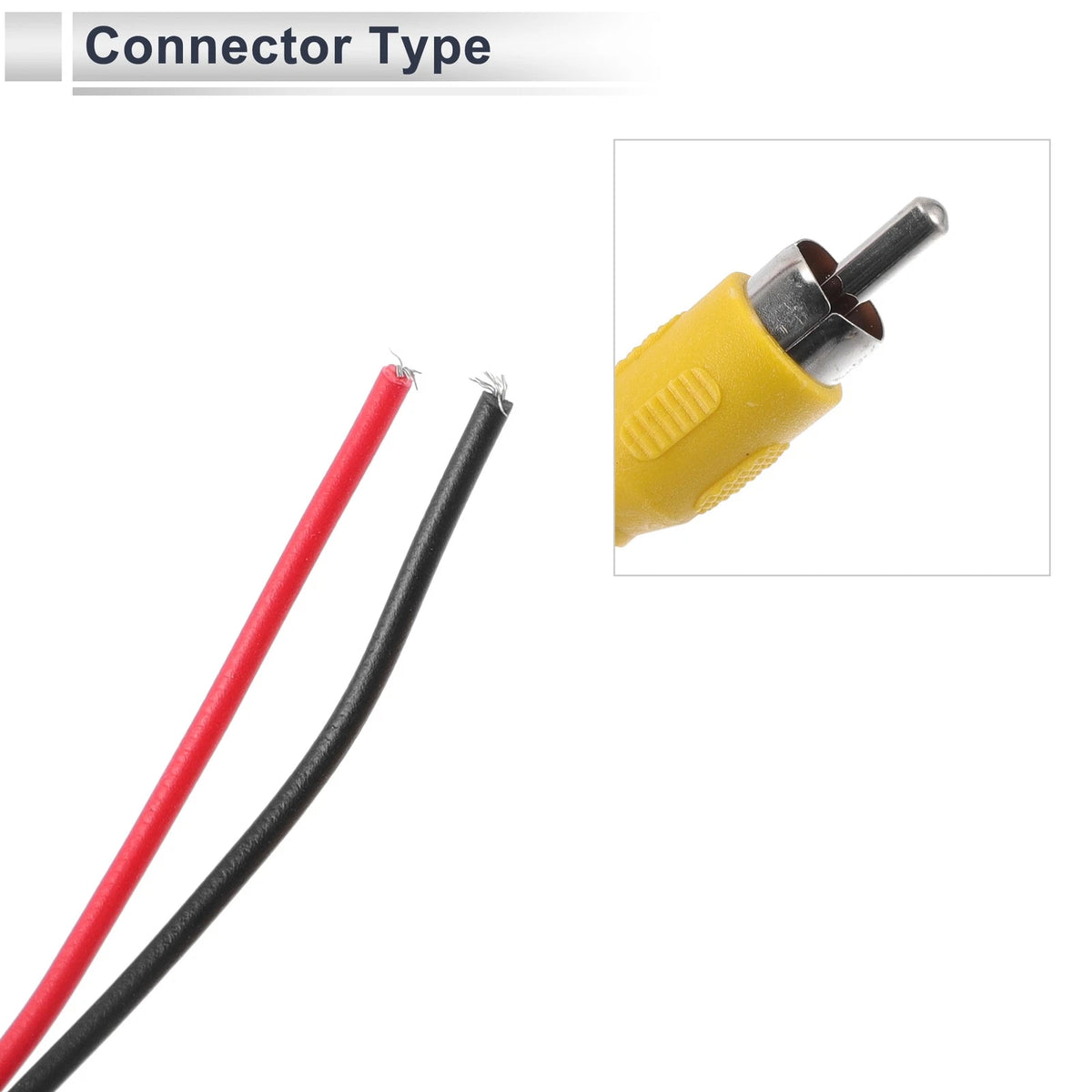 Rear View Camera Adapter Wire Harness Cable for Toyota 86 (2016) RCA 4 Pin