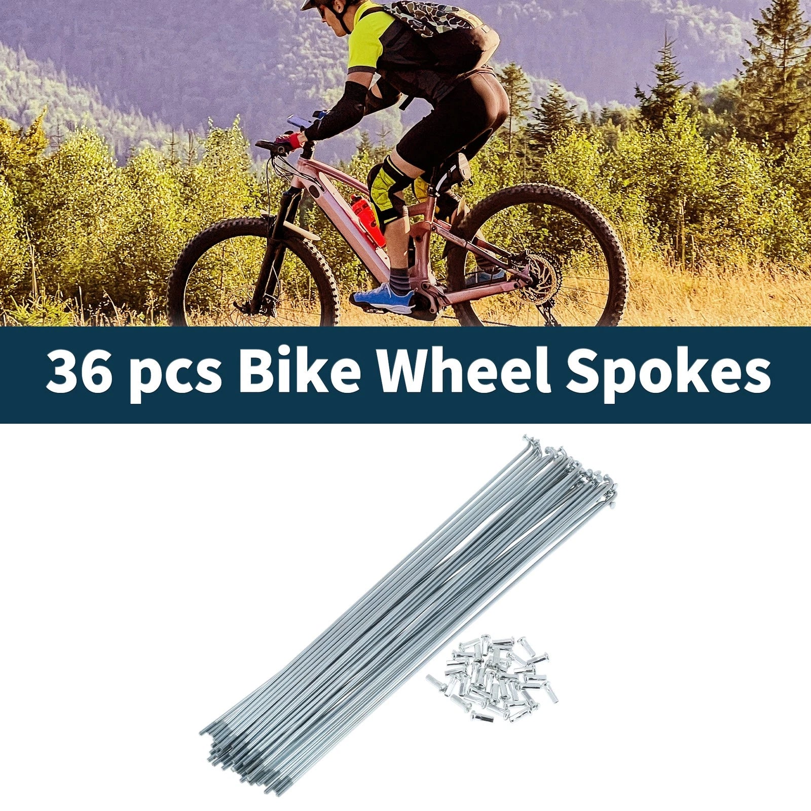Bicycle Spokes Nipple 45 Steel Galvanized Universal 13G for Universal (2000–2000)