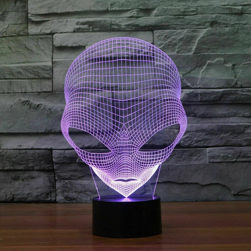 7 Color Changing LED Night Light with Touch Switch and Remote Control