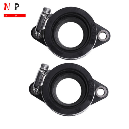 2Pcs Carburetor Intake Manifold Boots for Yamaha TT350 (1986–1987)