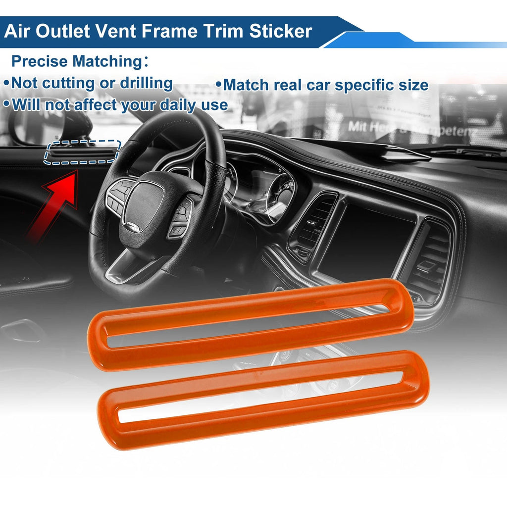 Air Condition Outlet Vent Trim Cover Frame for Dodge Challenger (2008–2014)