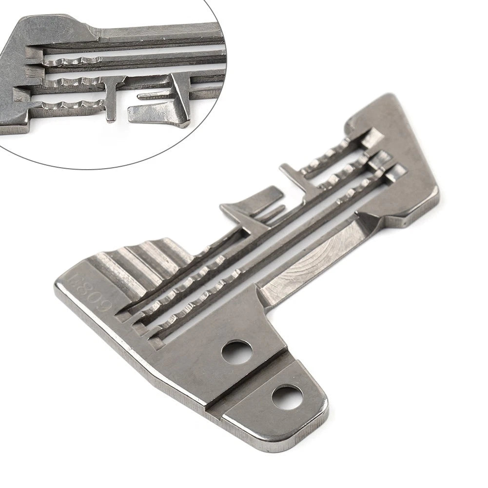 E809 Needle Plate Fit For Juki 3314 Siruba 747 4-Thread Overlock Sewing Machine