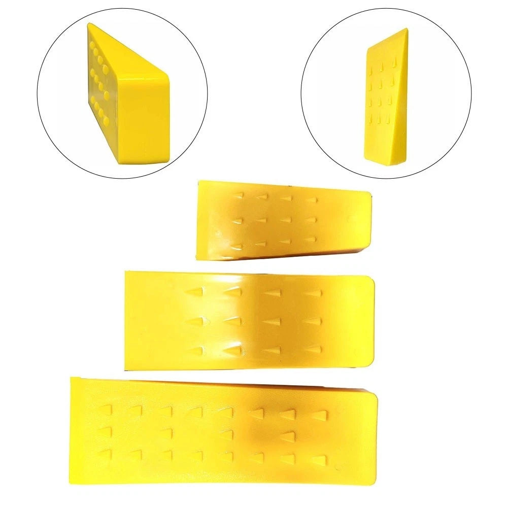 Set of 2 Logging Wedges for Felling Trees - 10 Inch & 5.5 Inch