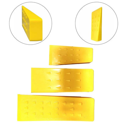 Set of 2 Logging Wedges for Felling Trees - 10 Inch & 5.5 Inch