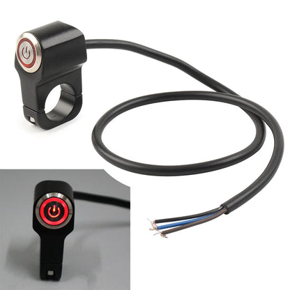 LED On Off Switch Button for Motorcycle Handlebar