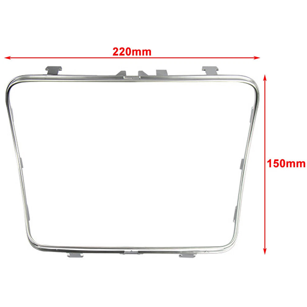 Cup Holder Box Chrome Frame for Mercedes C Class W205 W253 (2015–2019)