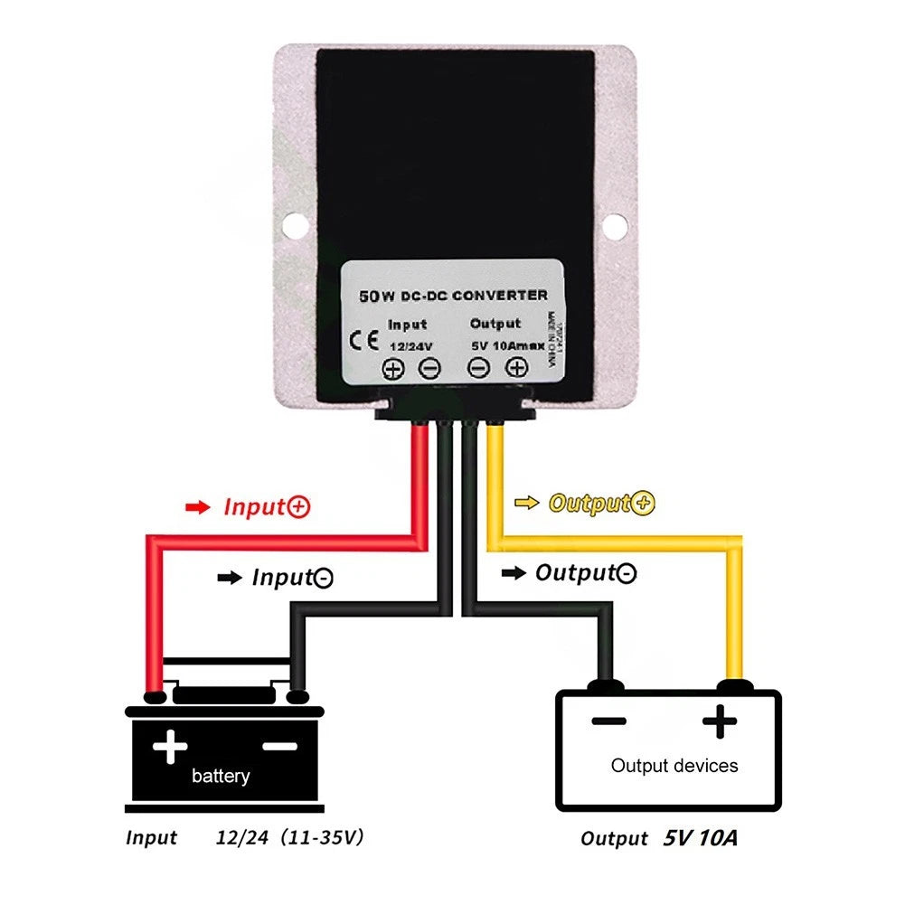Waterproof Power Converter Regulator for Various Uses