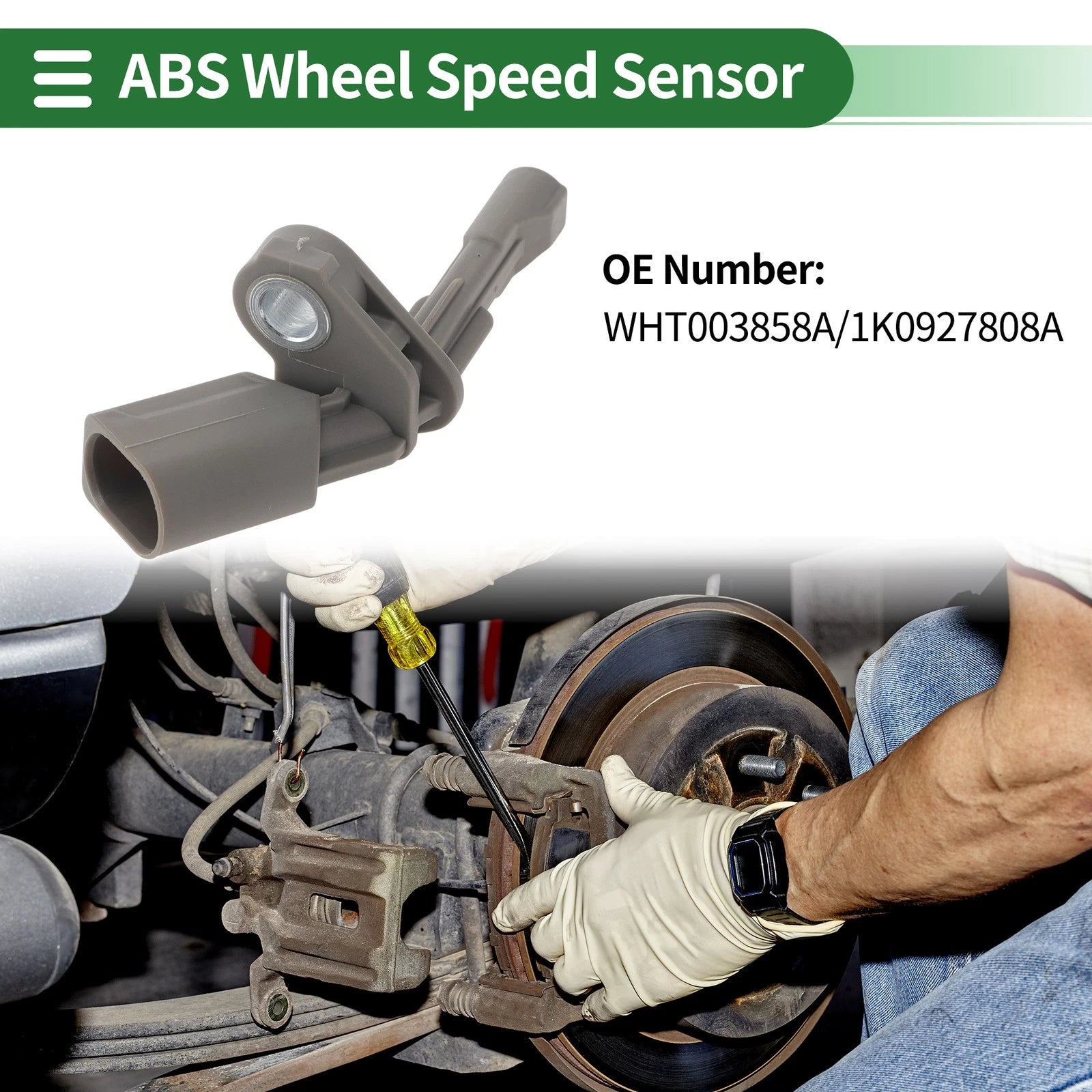 ABS Wheel Speed Sensor Replacement for Audi Q3 (2011–2018)