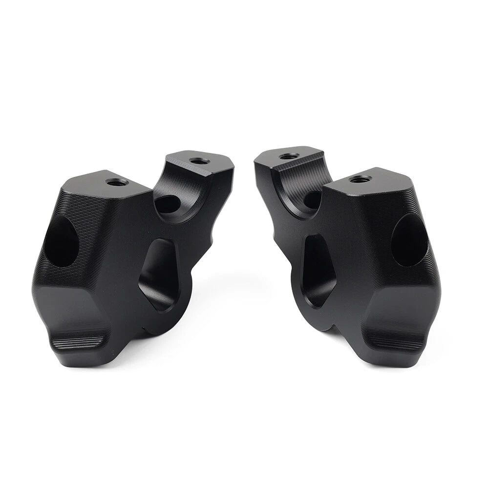 Handlebar Riser Clamp for BMW R1300GS (2024) - CNC, Black