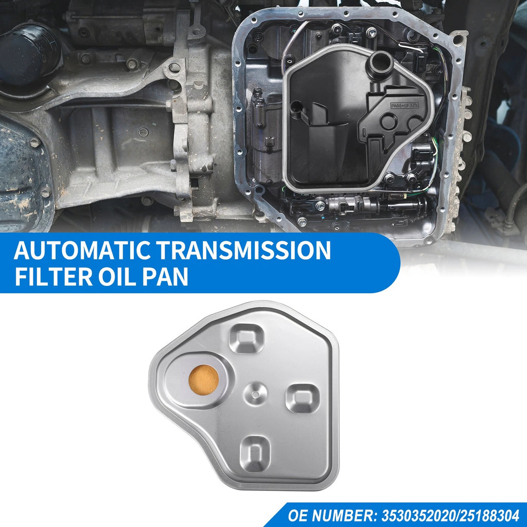 Transmission Fluid Filter Oil Pan Replacement for Chevrolet Spark (2013–2016)