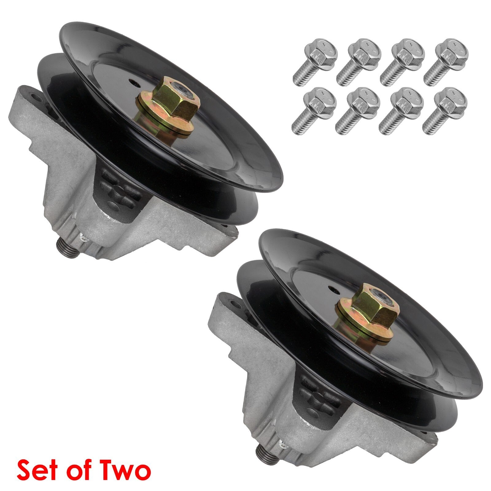 Spindle with Pulley Replacement for White Outdoor LT-1500 (2013–2013)