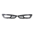 Fog Light Lamp Cover Grille for Ford Focus (2015–2018) Matte Black