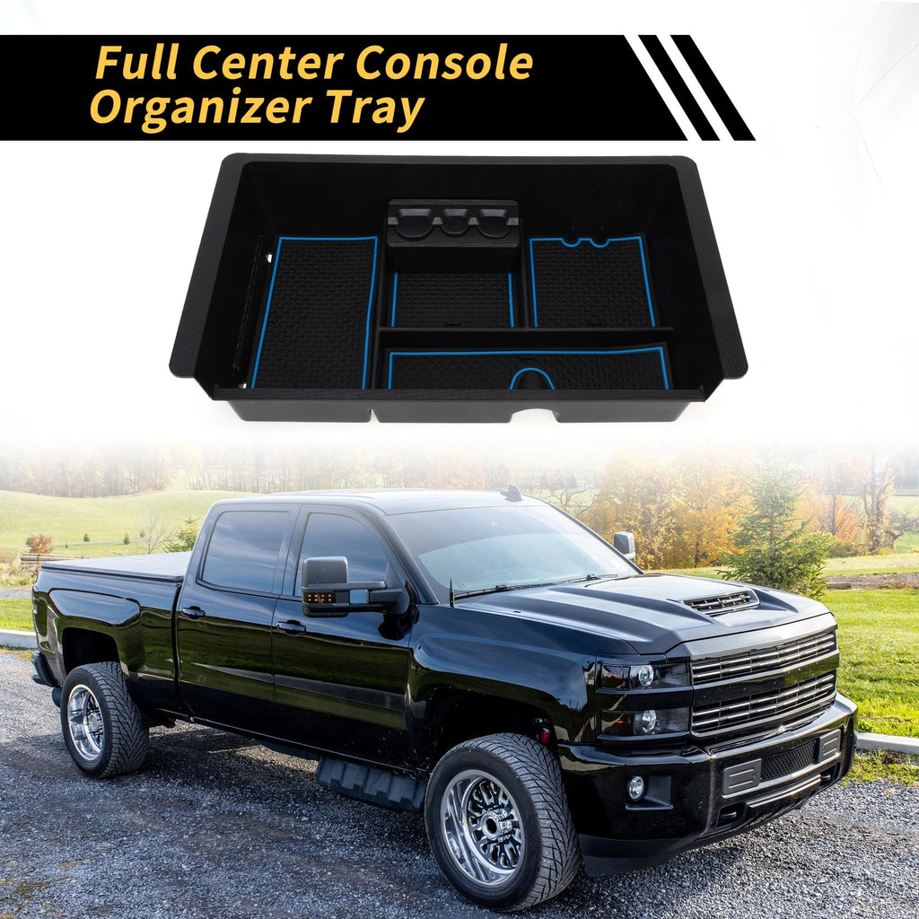 Center Console Organizer Tray Replacement for Chevy Silverado 1500 (2014–2018)