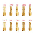 10Pcs Pilot Jets Kit for Mikuni VM/TM/TMX Carburetor (15-37.5)