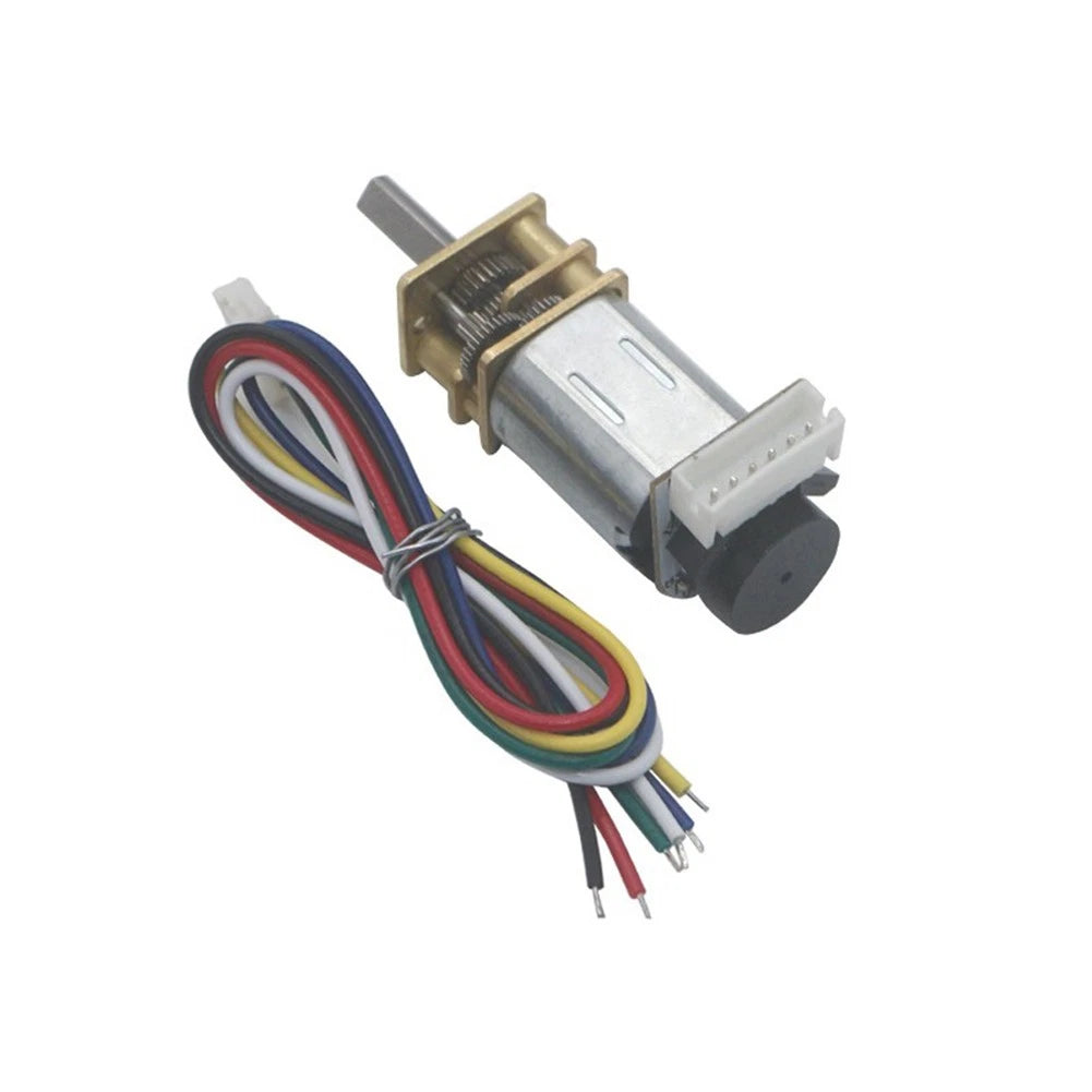 DC 6V Gear Motor with Encoder for Small Robots