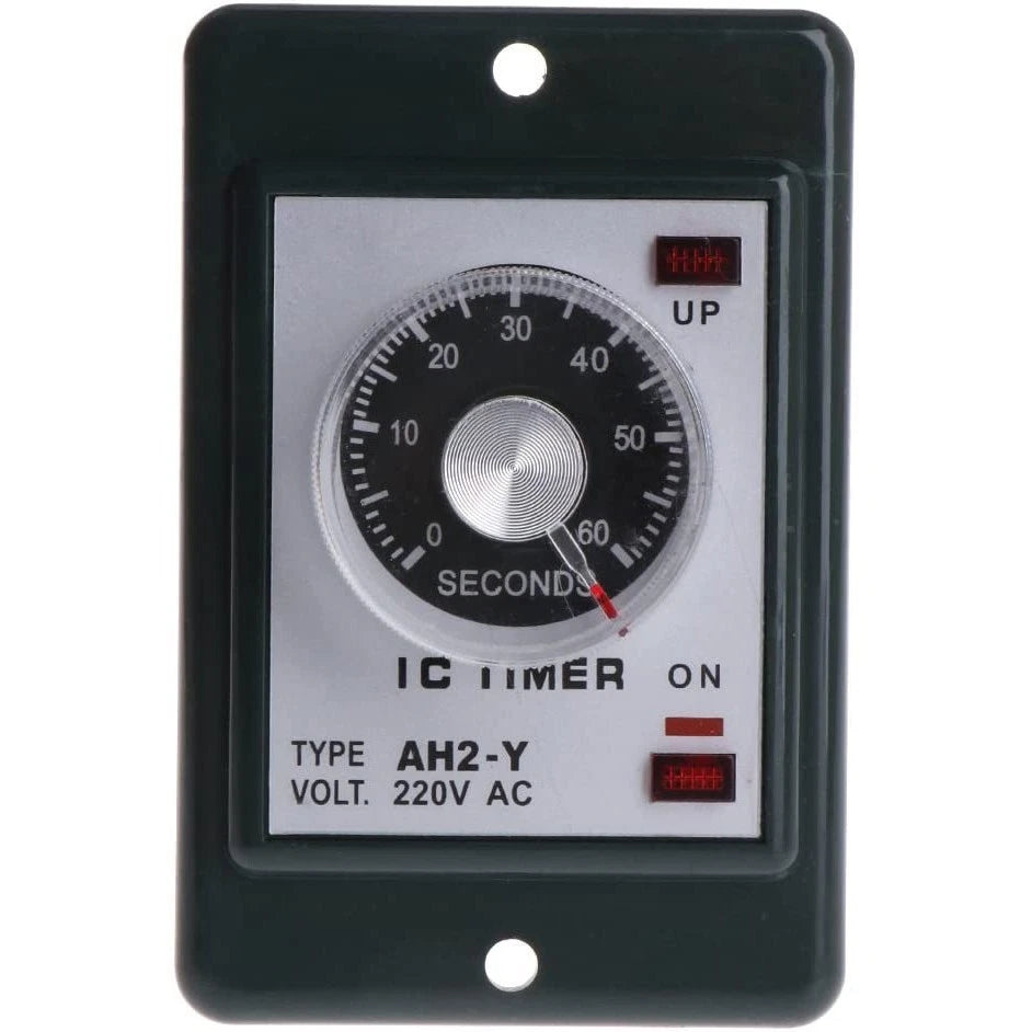 DIN Rail Compatible Time Relay AH2Y with Fast Installation Options