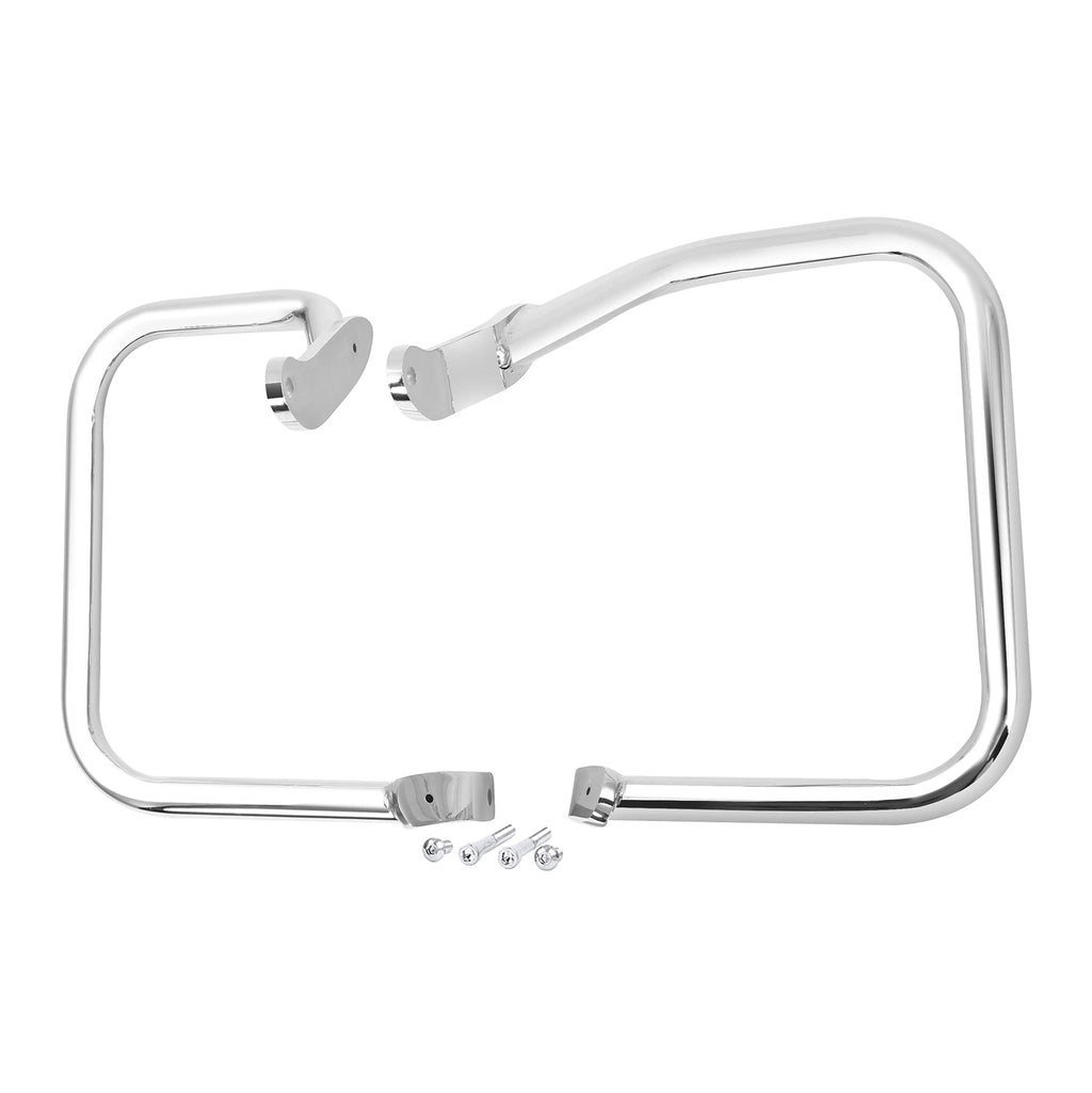 Chrome Saddlebag Guards Rails for Harley Heritage Softail Classic (2000–2017)