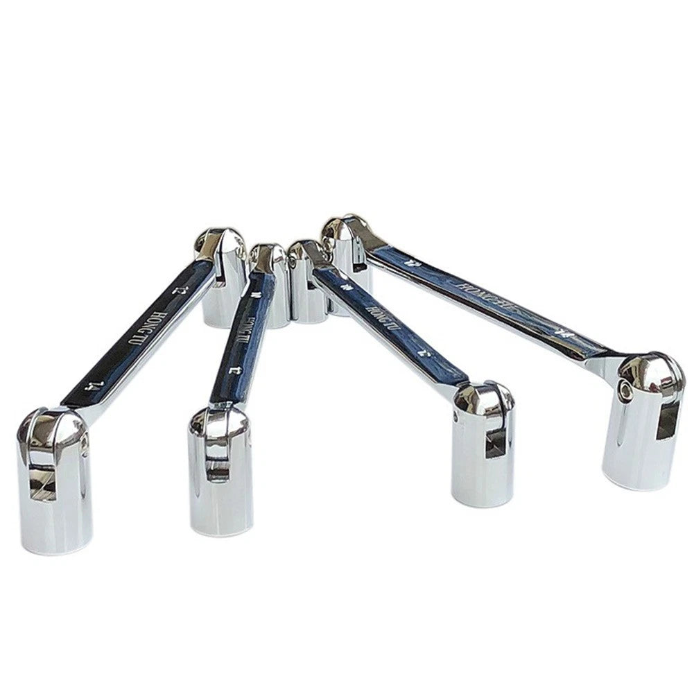 Rotatable Double Head Socket Wrench for Universal Use