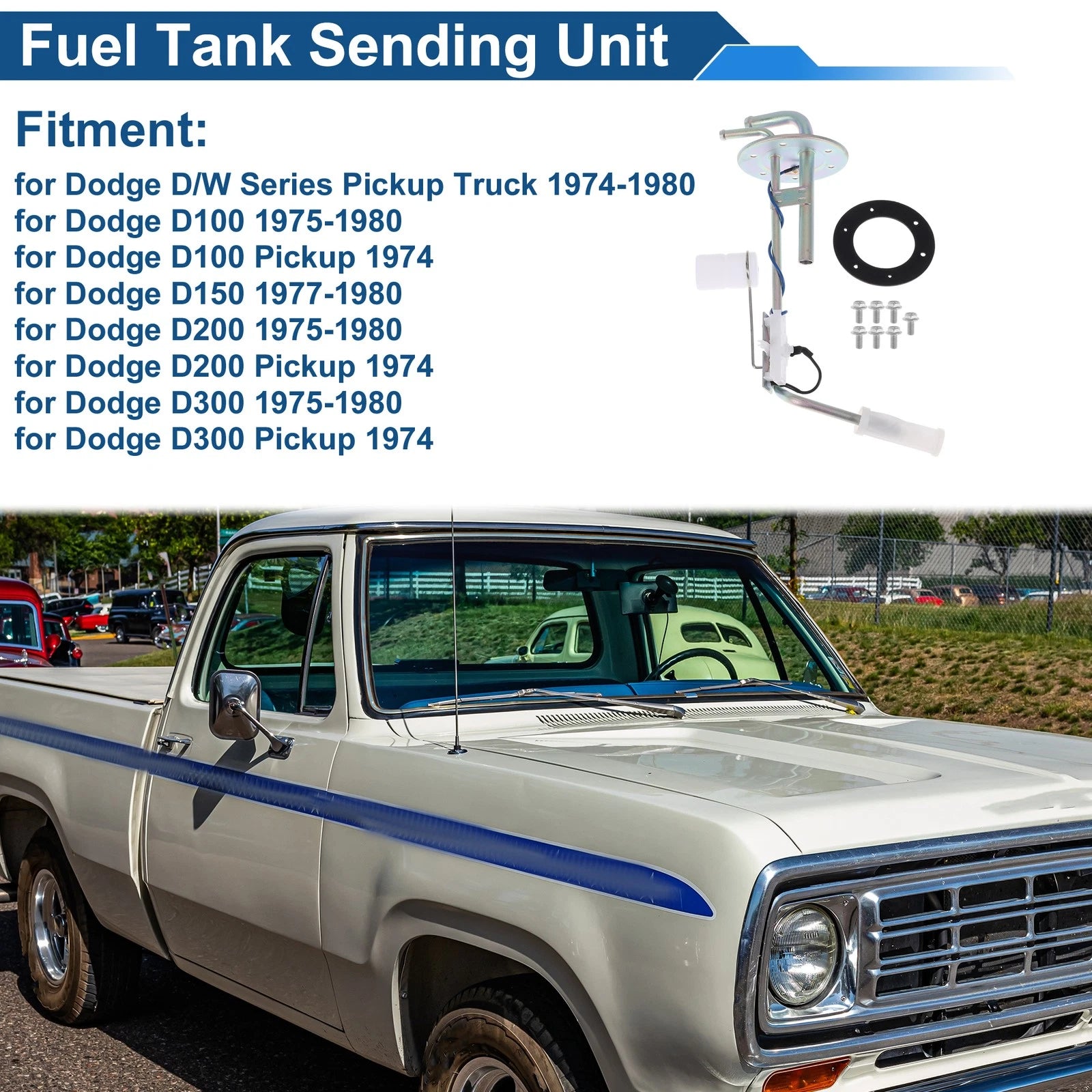Fuel Level Sending Unit Module for Dodge D/W Series (1974–1980)