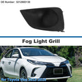 Front Left Fog Light Grill Replacement for Toyota Vios (2013–2016)