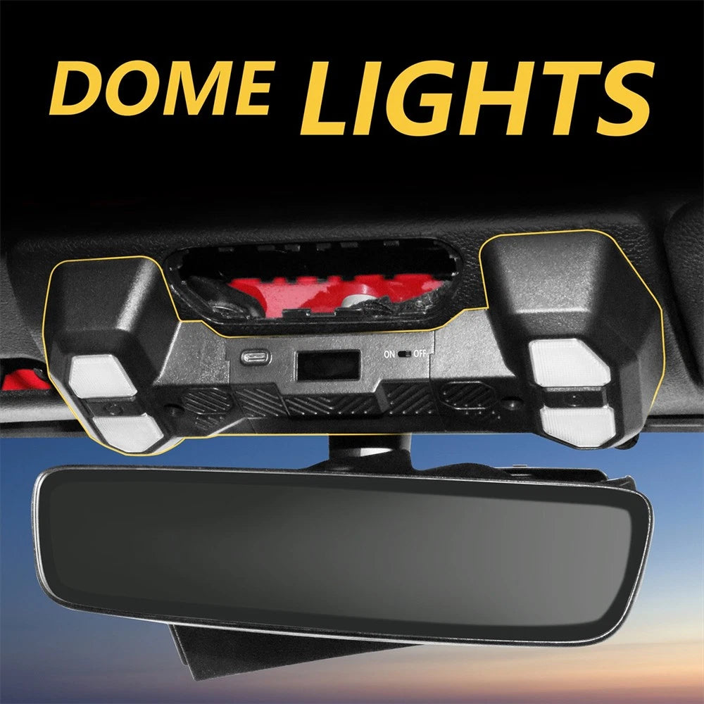 1Pcs LED Interior Dome Light for Jeep Wrangler JL (2018–2023)