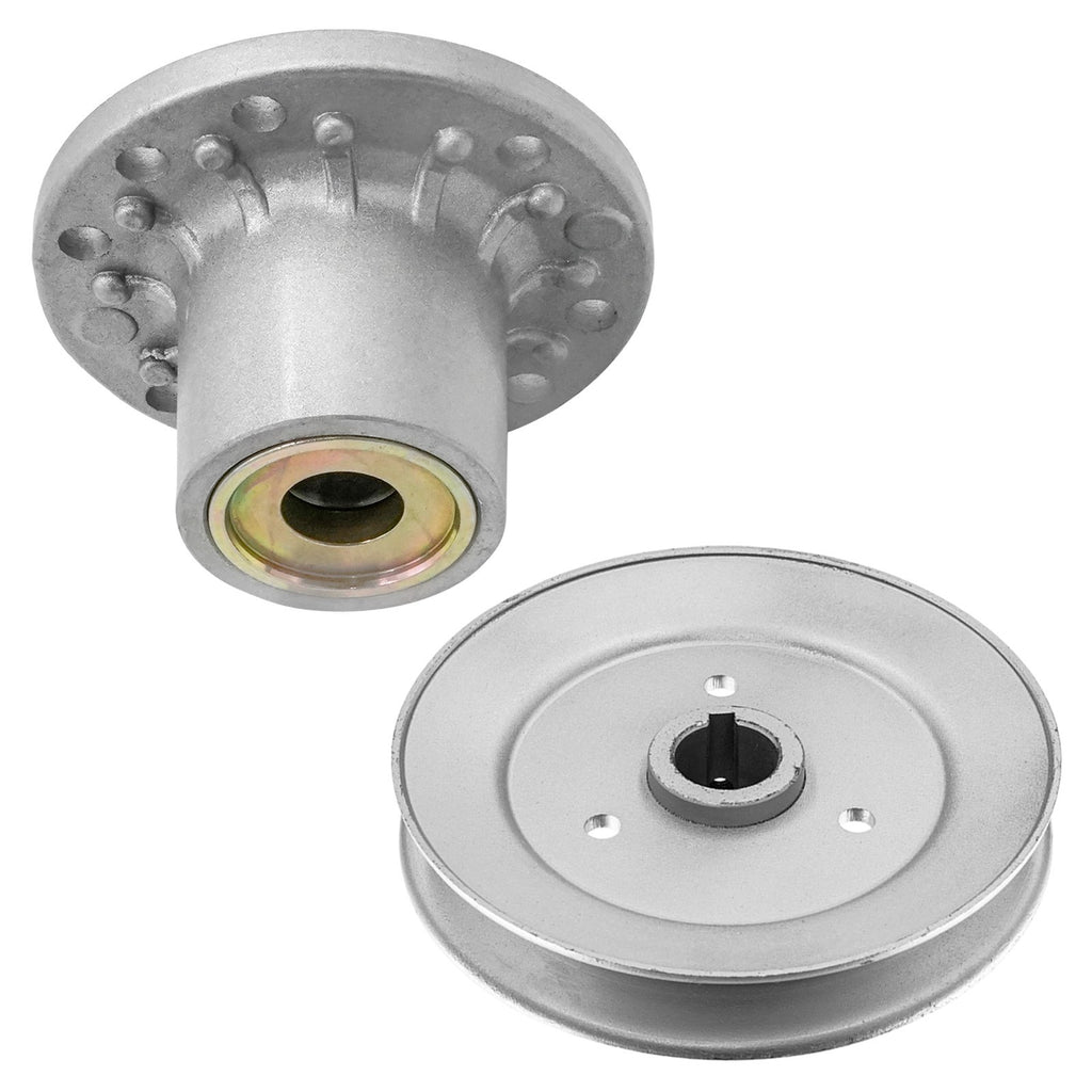 Deck Spindle and Pulley Replacement for Exmark V48 14KO H (2006–2016)