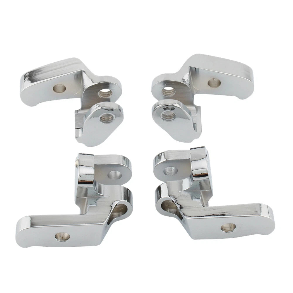 Front Driver Floorboard Relocation Brackets for Harley Touring Road Glide (2014–2023)