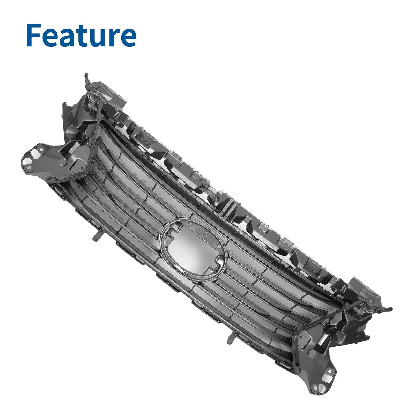 Front Upper Hood Bumper Grille Grill Replacement for Lexus ES 300h (2016-2018)
