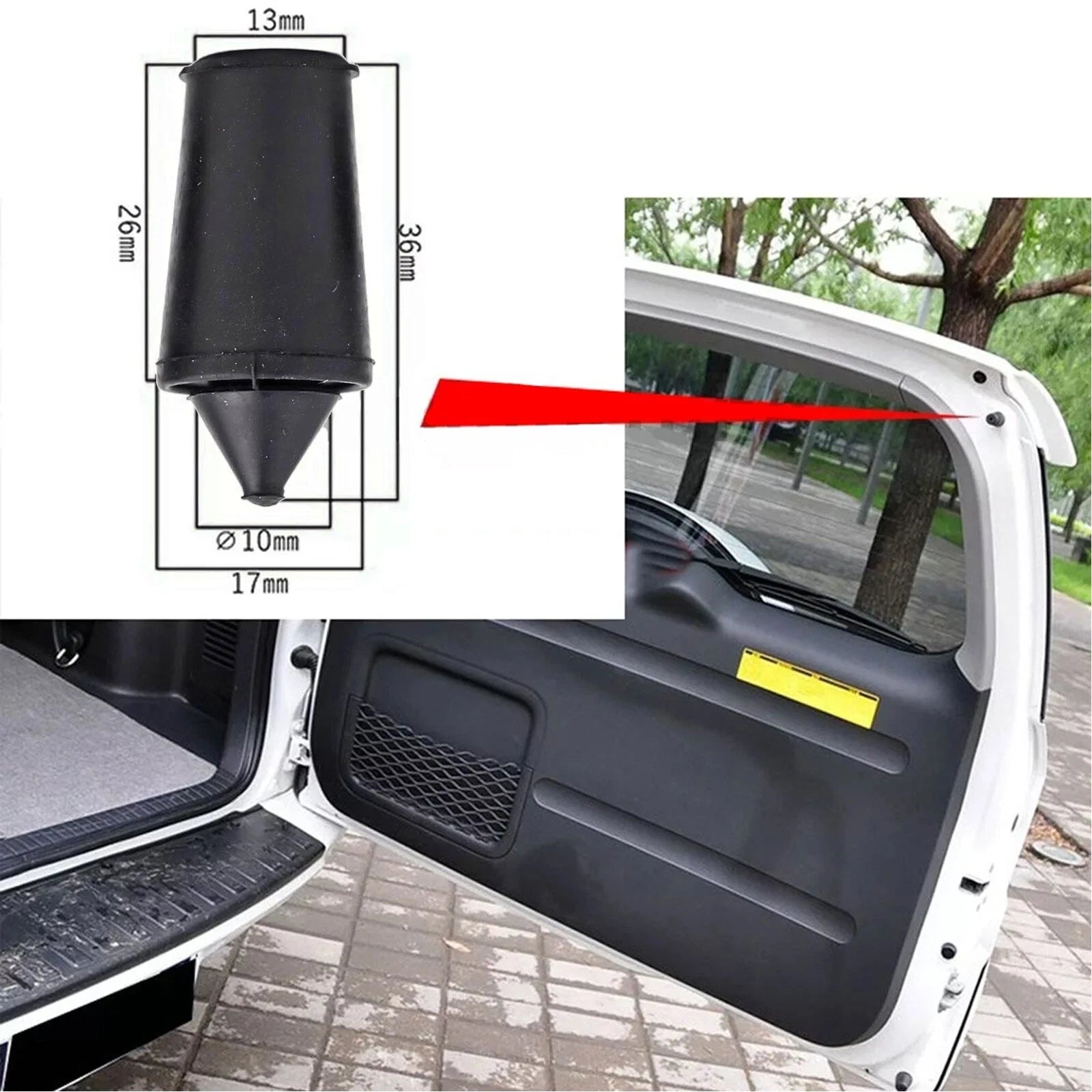 Rubber Buffers for Toyota RAV4 (2019–2023)