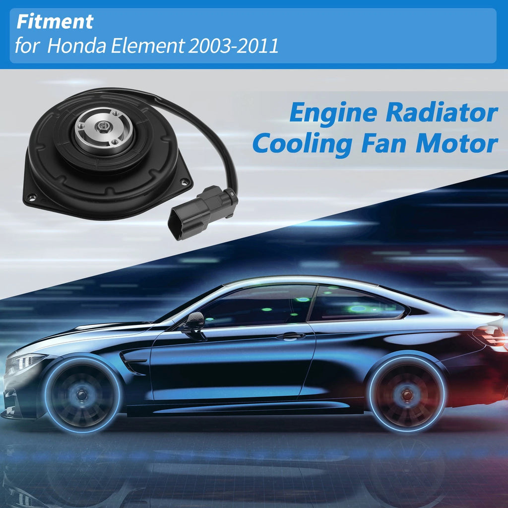 Radiator Fan Motor for Honda Element (2003–2011) - Quiet Engine Cooling