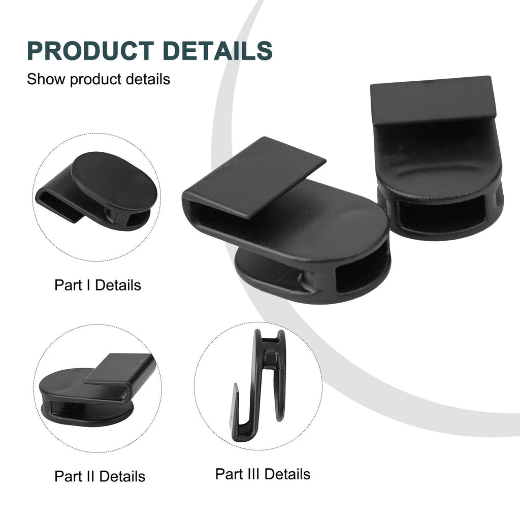 2X Trunk Hook for Tesla Model Y (2020–2023) ABS Cargo Bag Holder