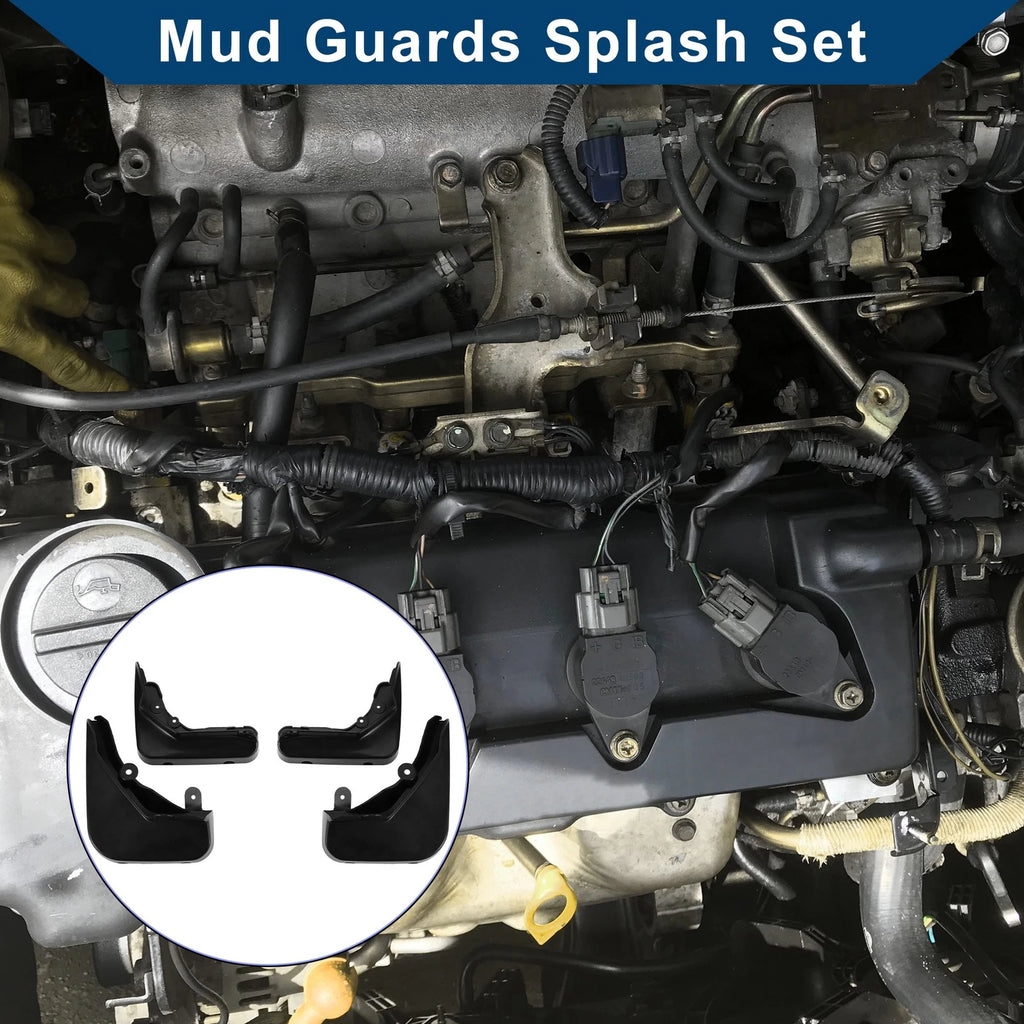 Mud Flaps Splash Guards 1 Set for Mercedes-Benz E Class (2008–2013)