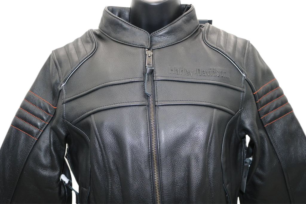 Harley-Davidson Leather Jacket Heather Ave Triple Vent Medium (NWT)
