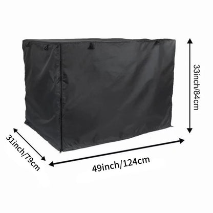 Open Side Design Oxford Cloth Dog Cage Cover for Convenient Access