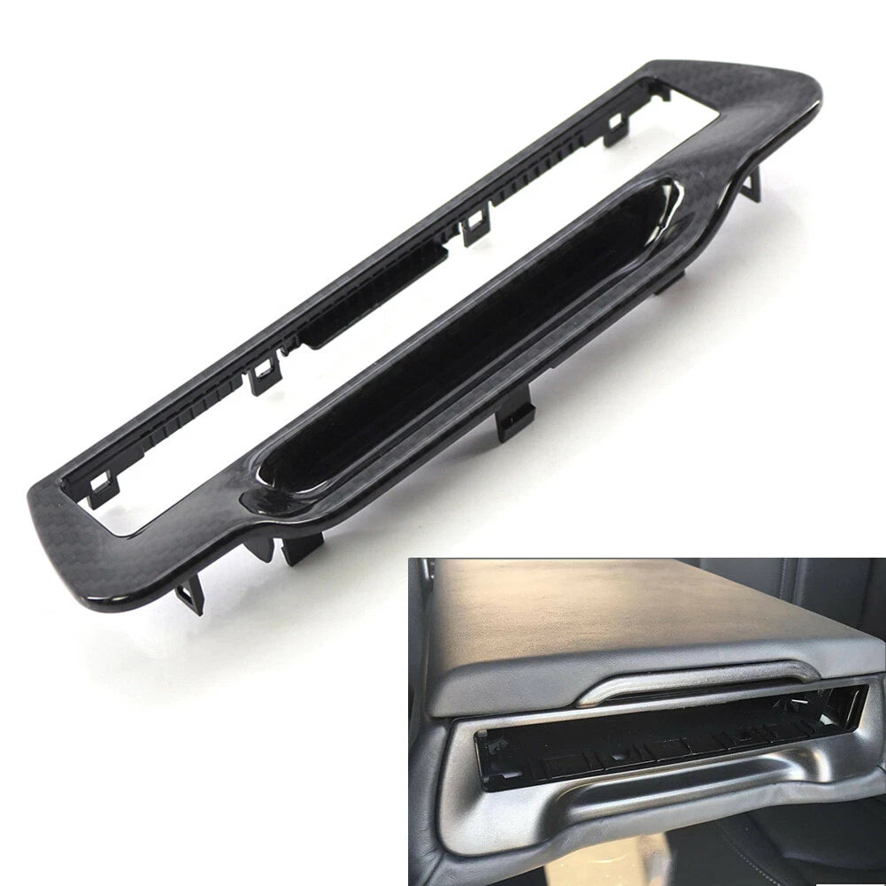 Rear Armrest Cup Holder Trim Black For Audi A6 A7 2011-2017 4G8863289A