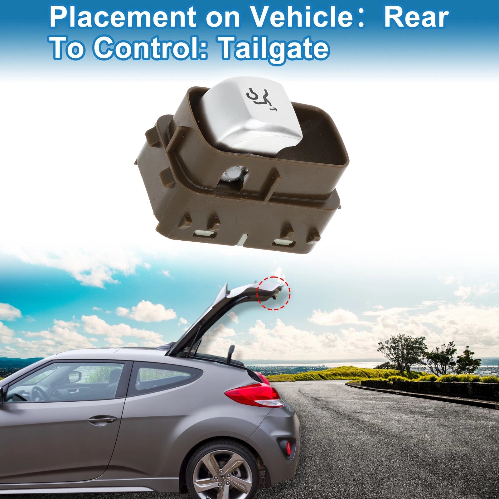 Trunk Release Switch Replacement for Mercedes-Benz C200 E200 G500 (2008–2016)