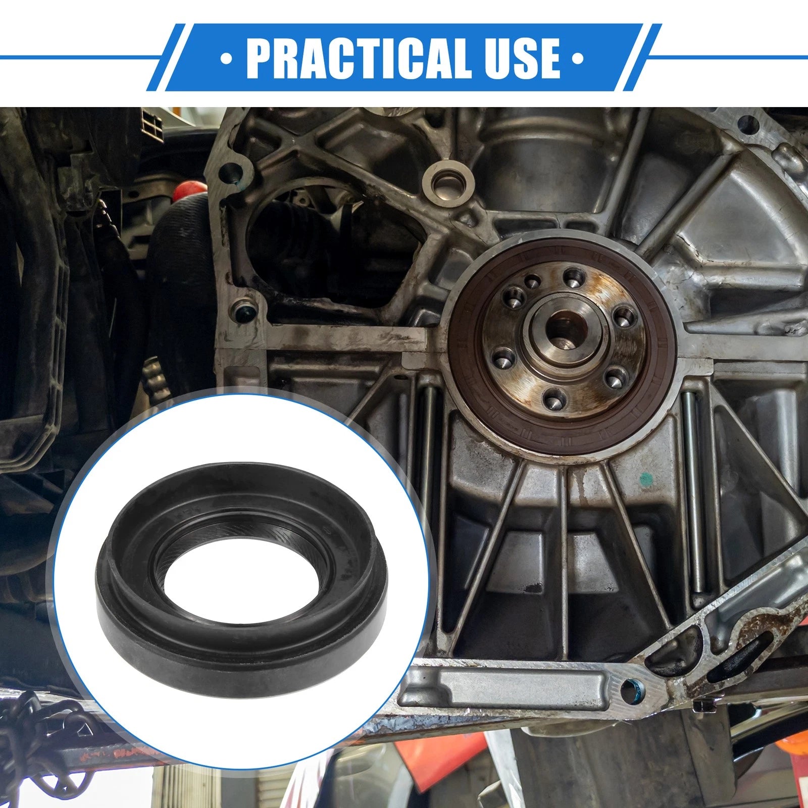 Crankshaft Seal Set Replacement for Rear Differential Toyota Camry (1989–1991)
