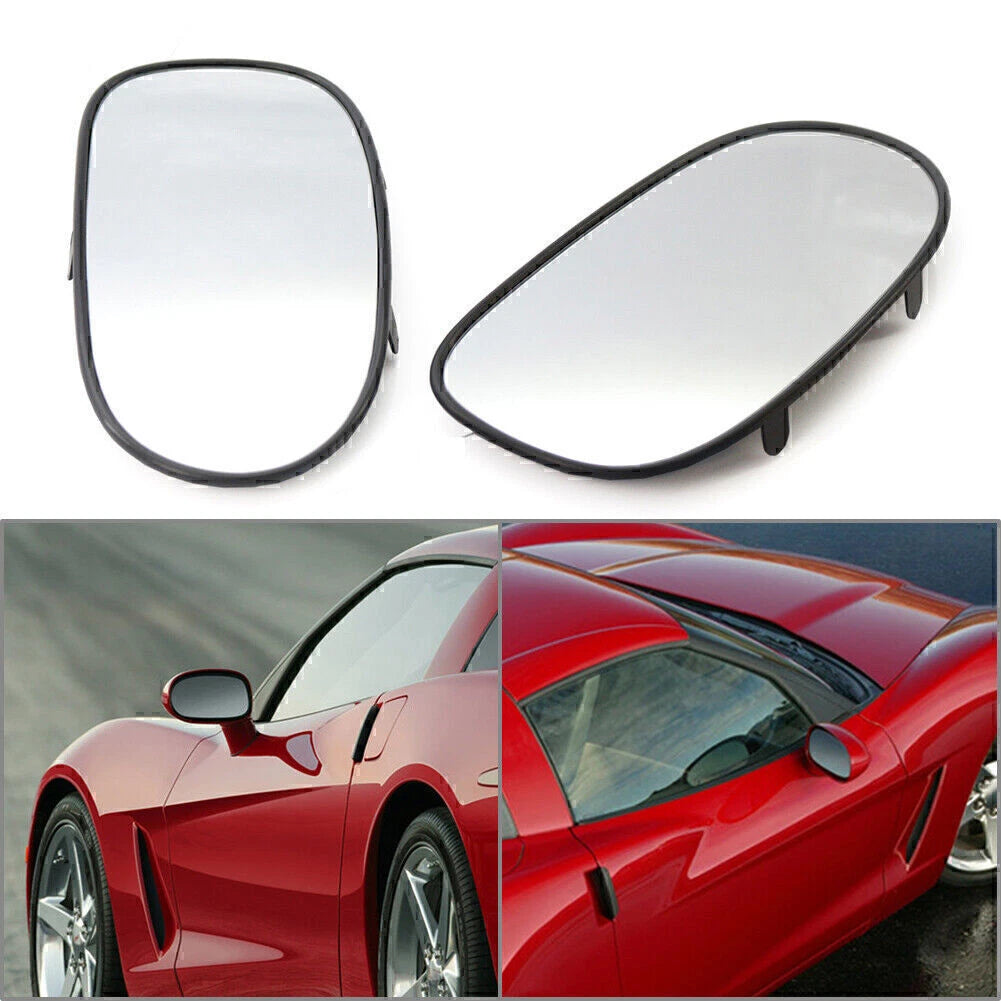 1 Pair Heated Mirror Glass for Chevrolet Corvette (2005–2013)