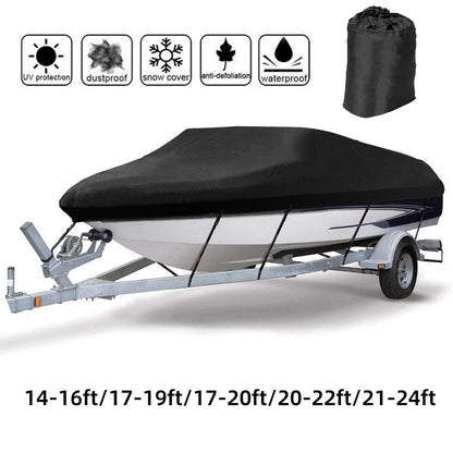 Boat Cover for V-Hull Runabout (Waterproof, Trailerable)