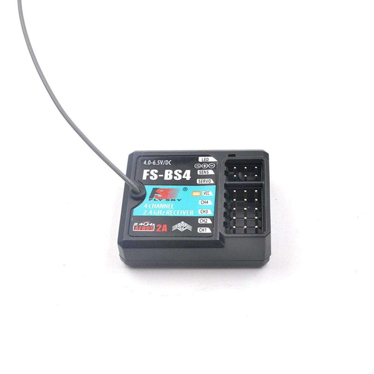 4CH FS-BS4 Receiver with Gyro Stabilization for Flysky FS-IT4S FS-GT5