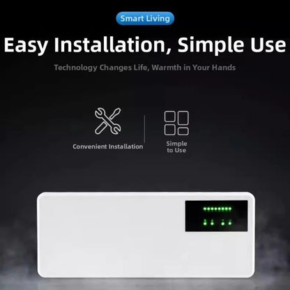 GA 106 Thermostat Control Unit for 8 Zone System with Pump & Actuator Terminals