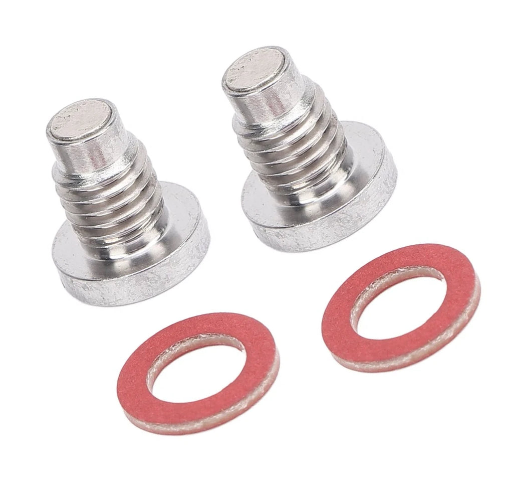2X Magnetic Drain Screw & Gasket for Yamaha 25hp - 300HP (688-45341-10, 90430-08020)