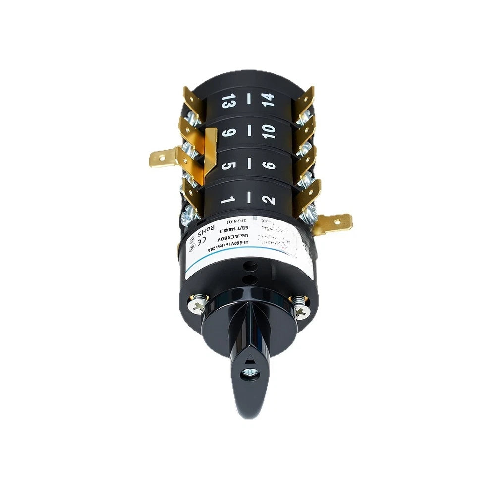 Rotary Combination Switch HZ5B-20/4.CCC for AC380V (3 Position 4 Section)